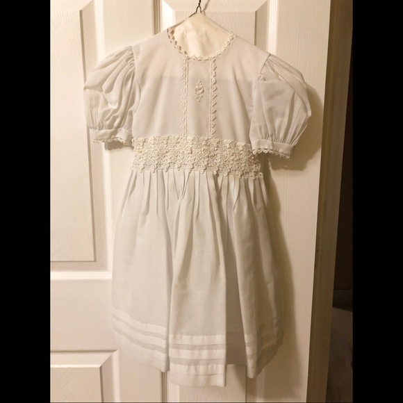 vintage baptism dress